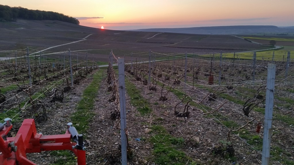 COUCHER DE SOLEIL EN MOYENS