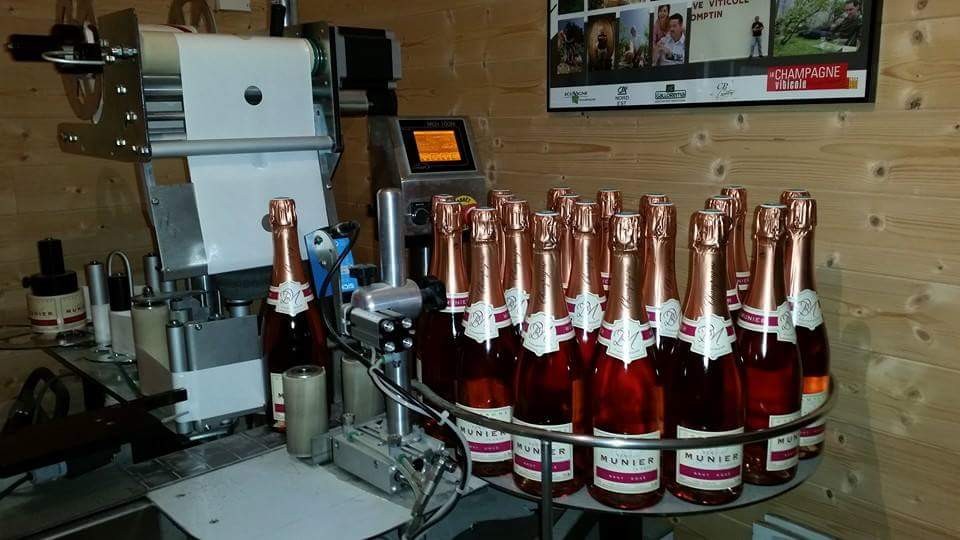 HABILLAGE BOUTEILLE ROSE